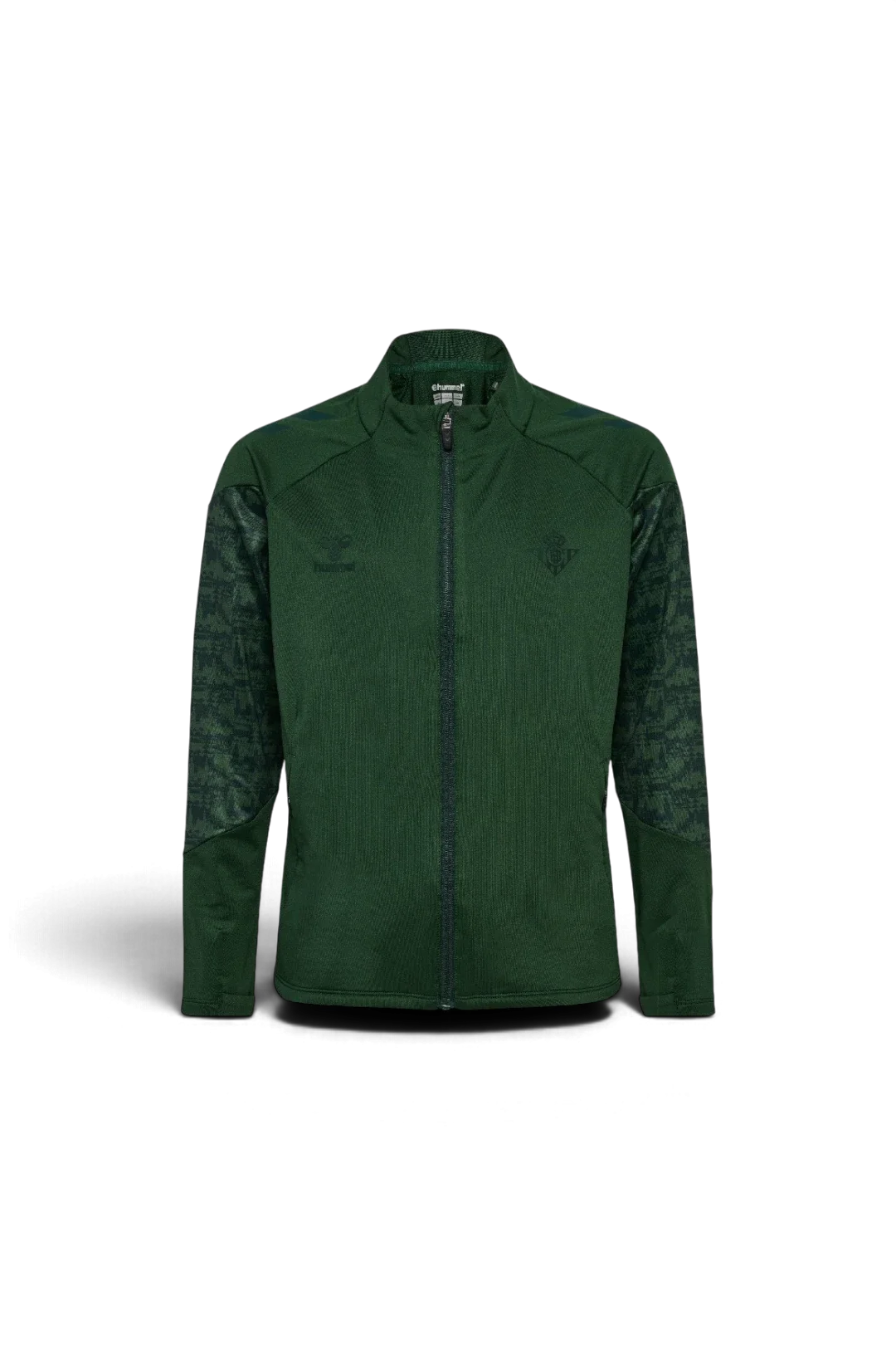 Sudadera Viaje con Cremallera Hombre Verde Oscuro 24/25