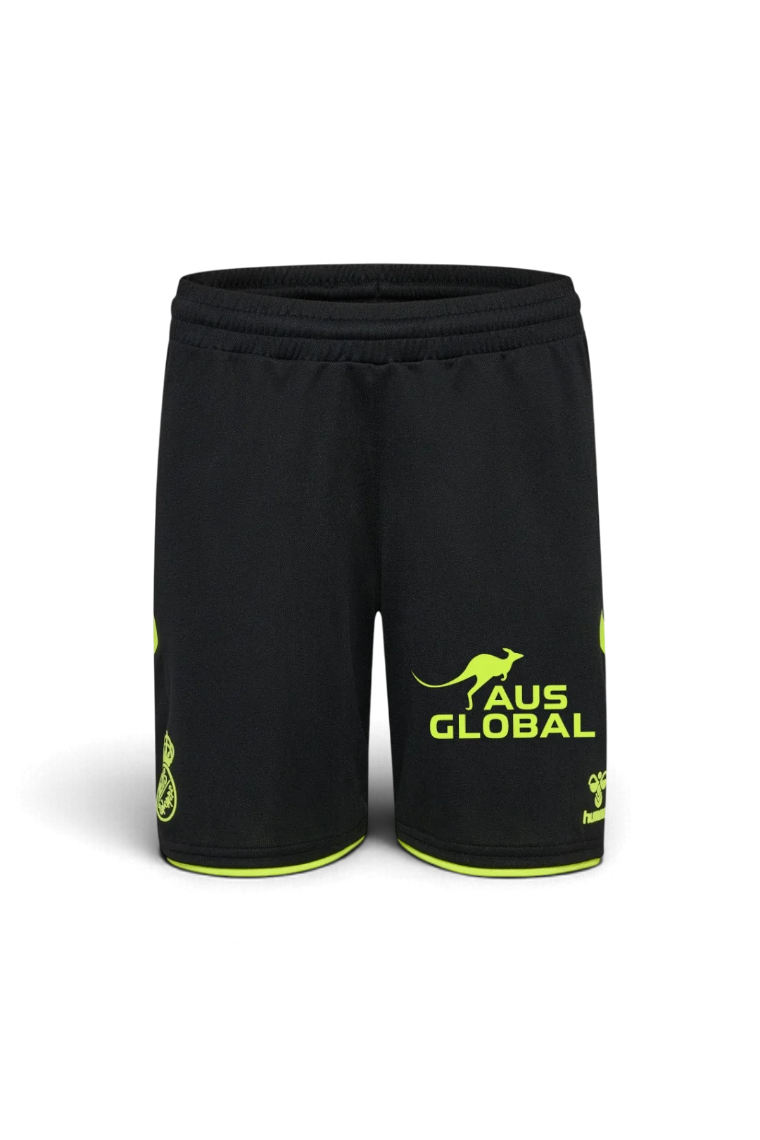 Pantalón Corto Segunda Equipación Niño Negro 24/25