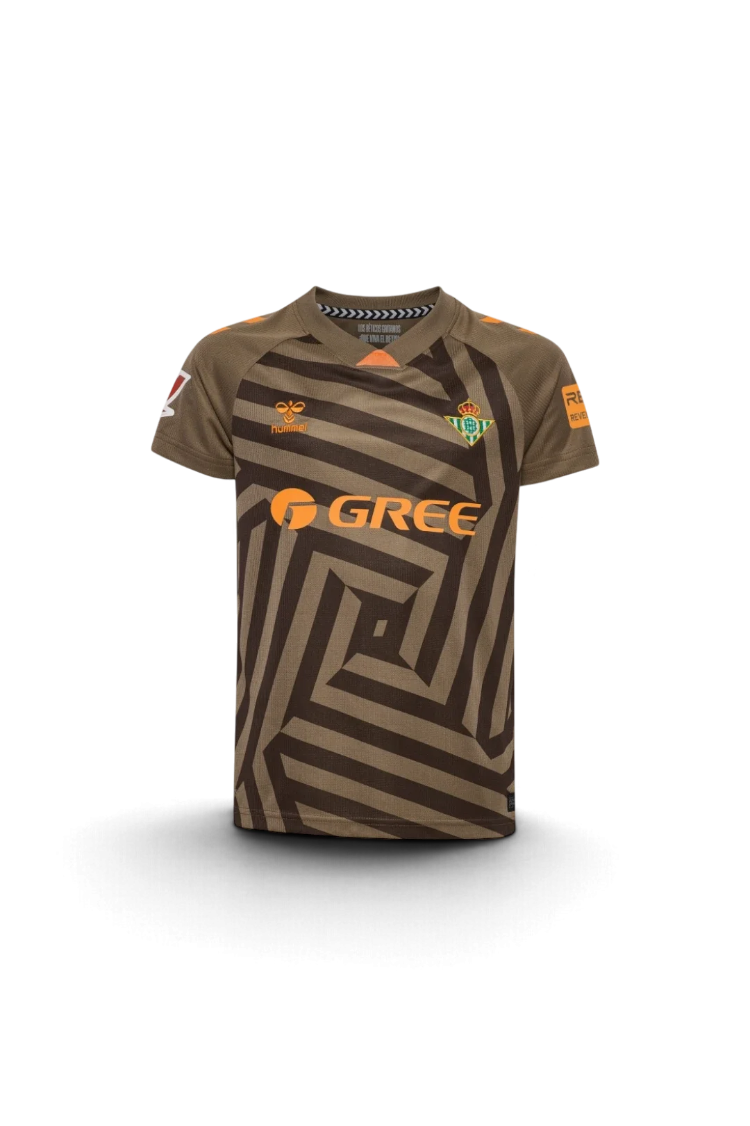 Camiseta Fútbol Portero Niño Marrón 25/26
