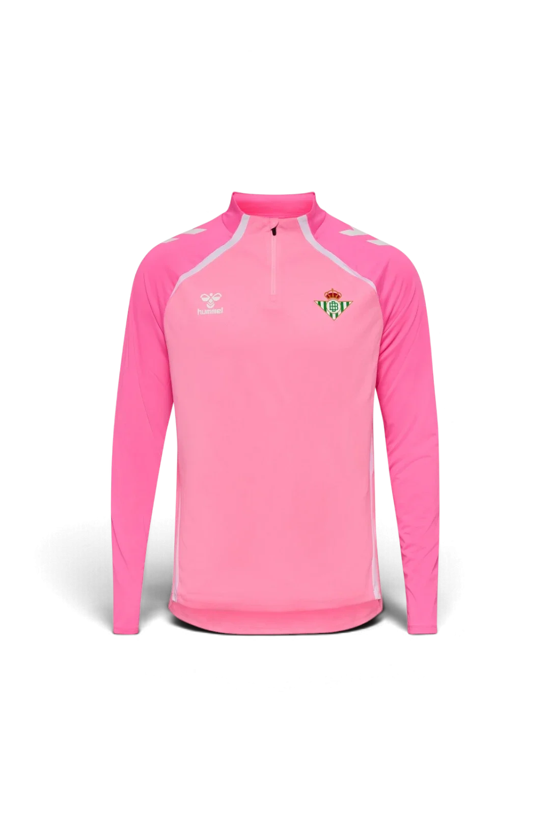 Sudadera Media Cremallera Entrenamiento Hombre Rosa 25/26