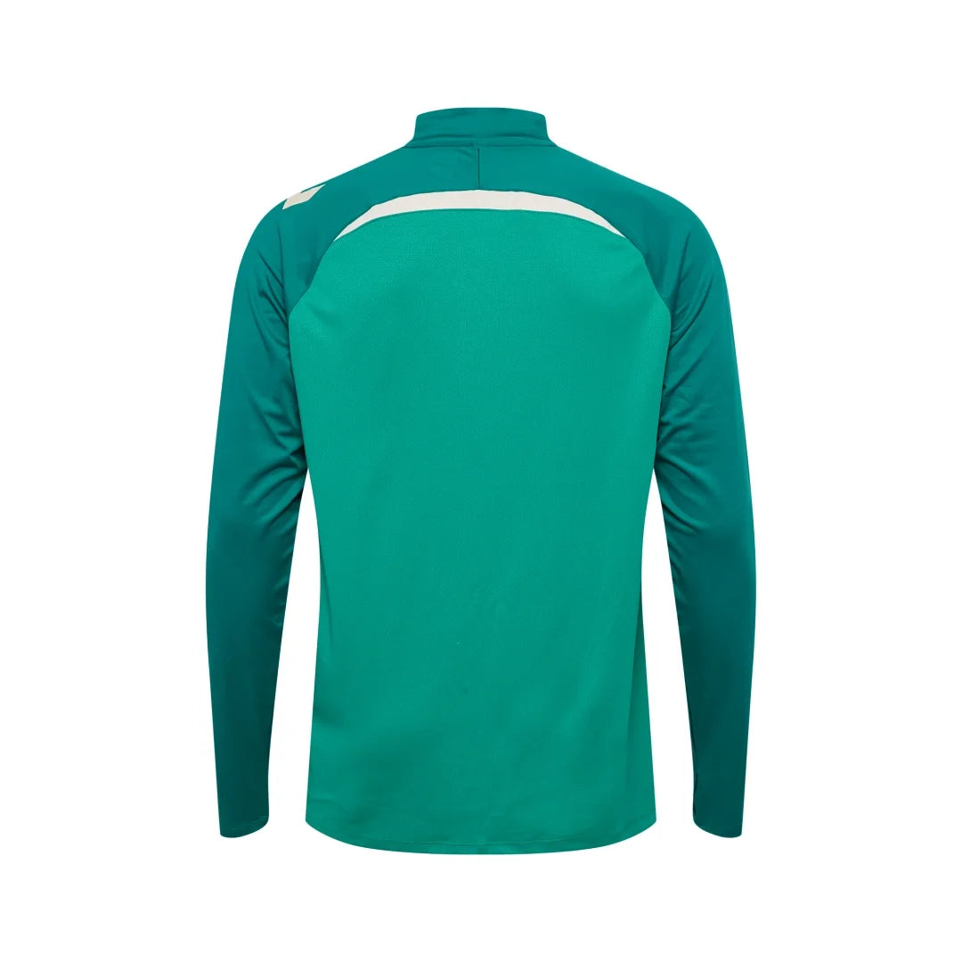 Sudadera Media Cremallera Entrenamiento Hombre Verde 25/26