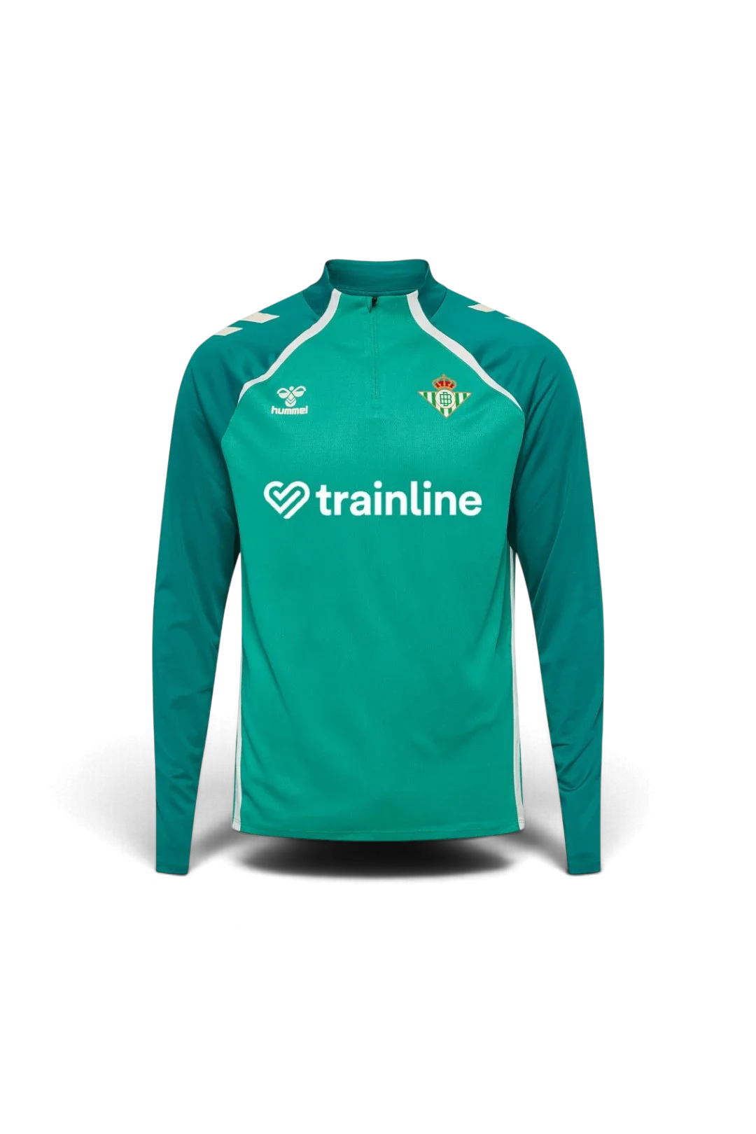 Sudadera Media Cremallera Entrenamiento Hombre Verde 25/26