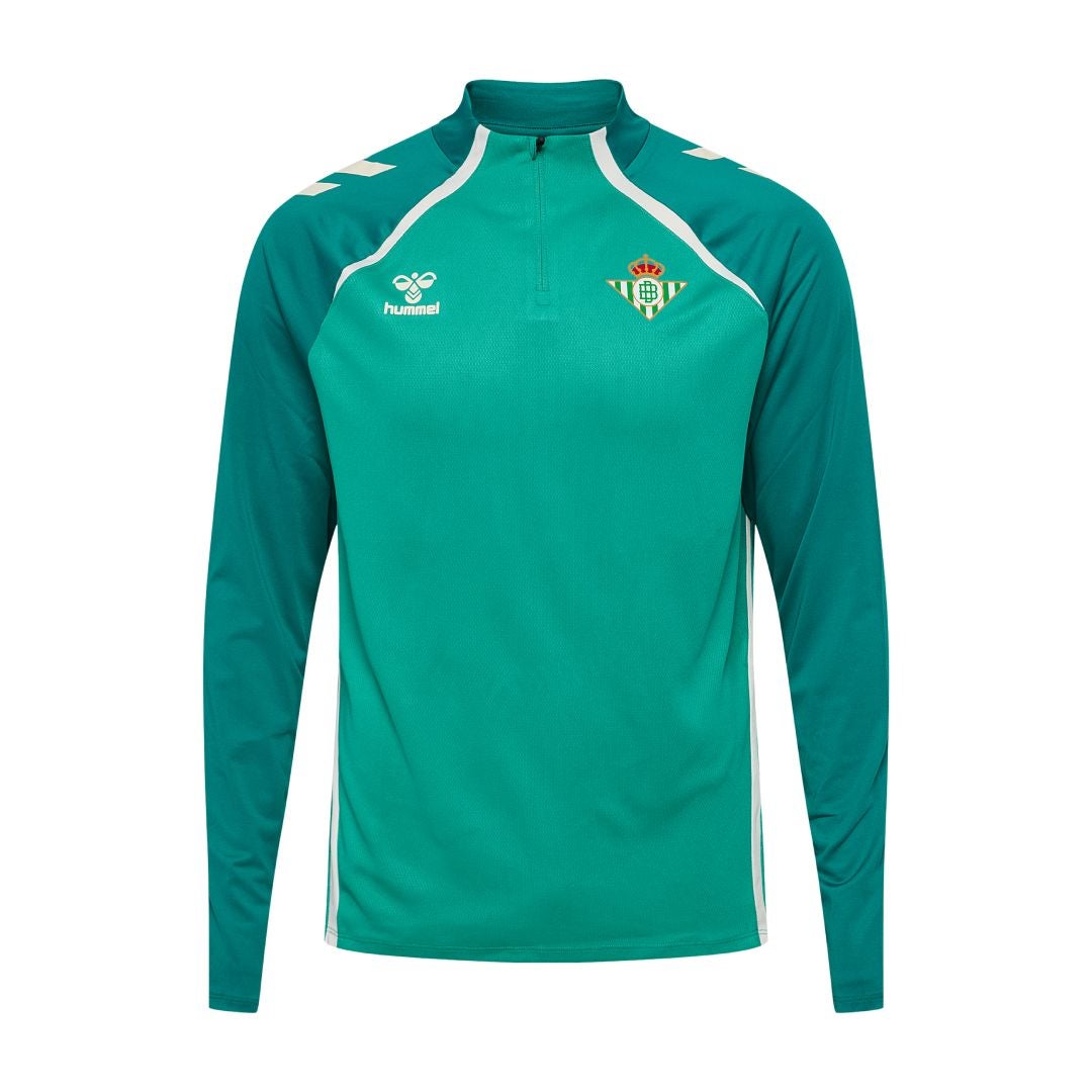 Sudadera Media Cremallera Entrenamiento Hombre Verde 25/26