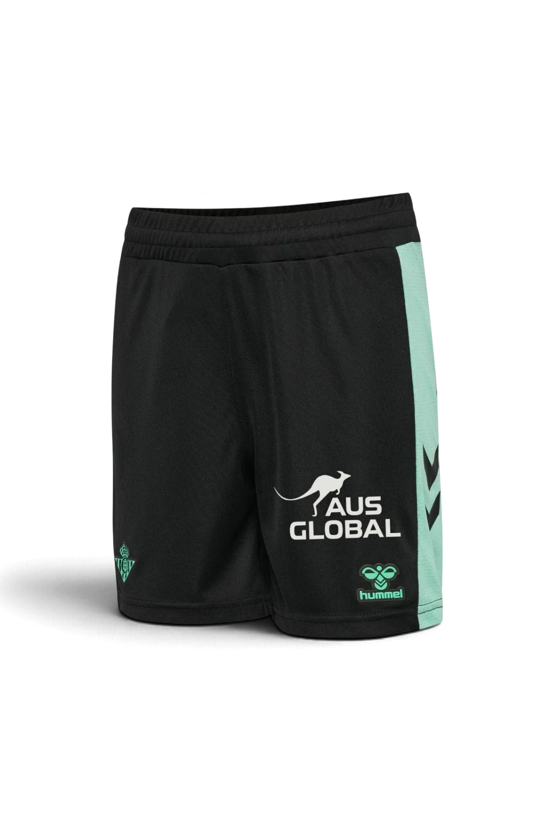 Pantalón Corto Tercera Equipación Niño Negro 25/26