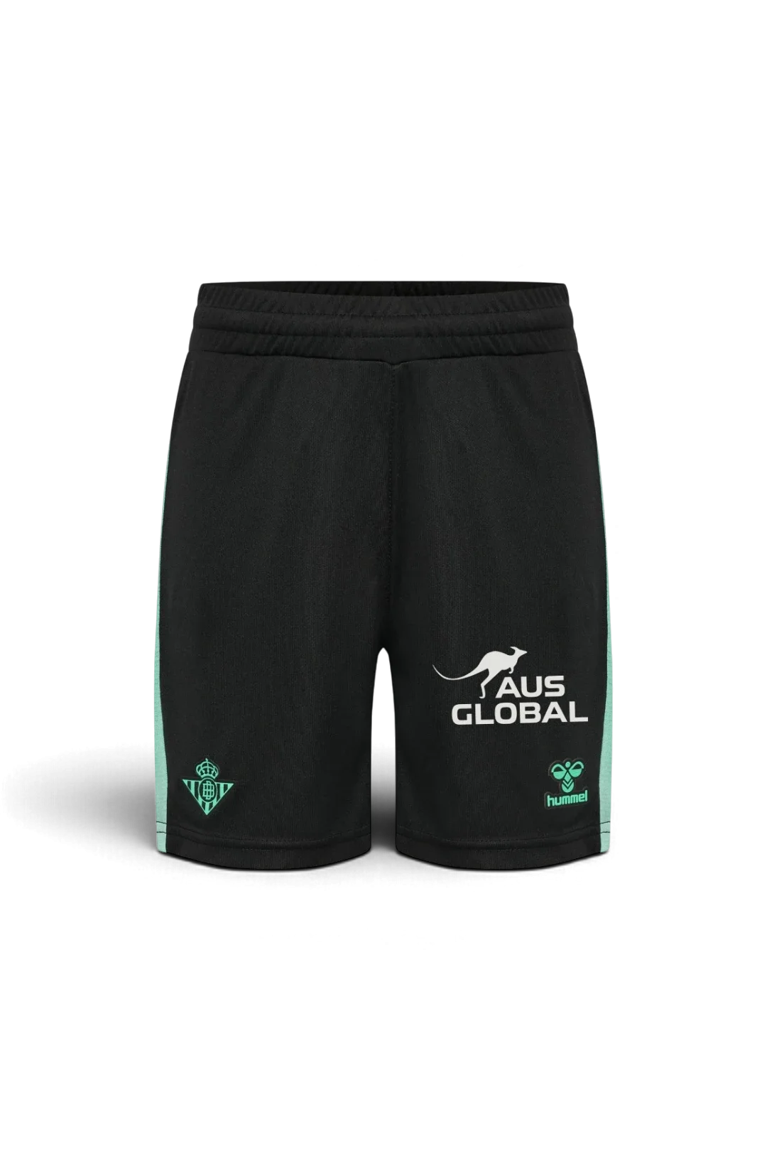 Pantalón Corto Tercera Equipación Niño Negro 25/26