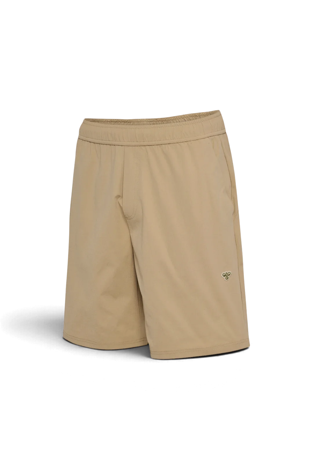 Pantalón Corto Viaje Hummel Hombre Beige Doble B Verde