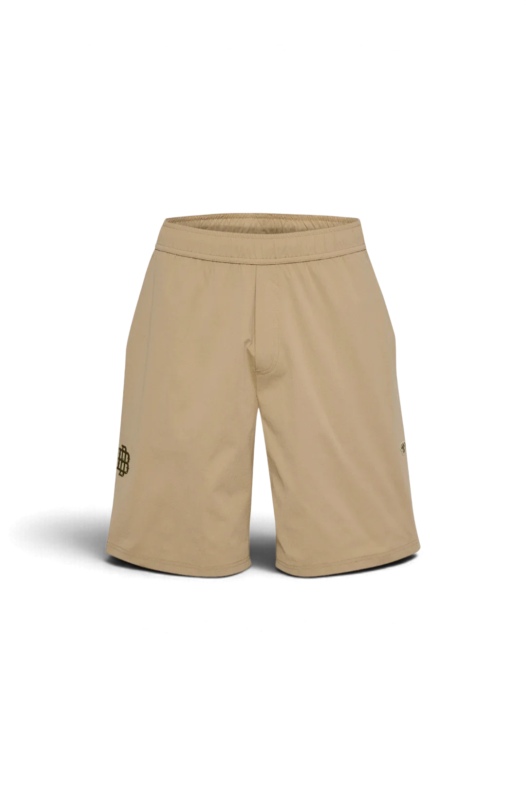 Pantalón Corto Viaje Hummel Hombre Beige Doble B Verde