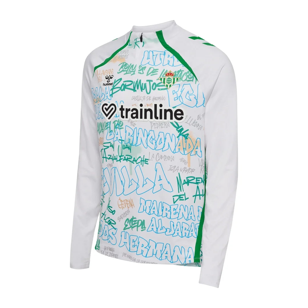 Sudadera Pre Partido Media Cremallera Hombre 25/26