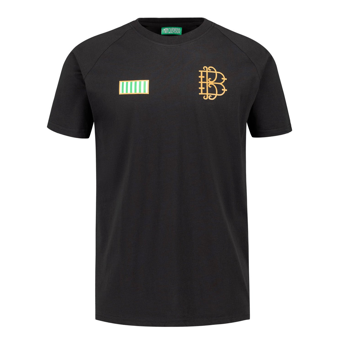 Camiseta Manquepierda 13 Barras Hombre Negra