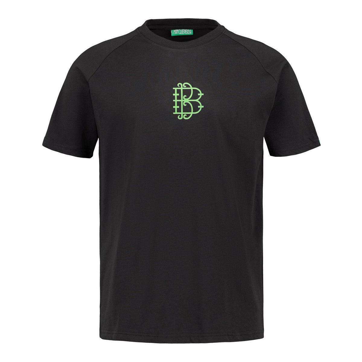 Camiseta Manquepierda Doble B Hombre Negra