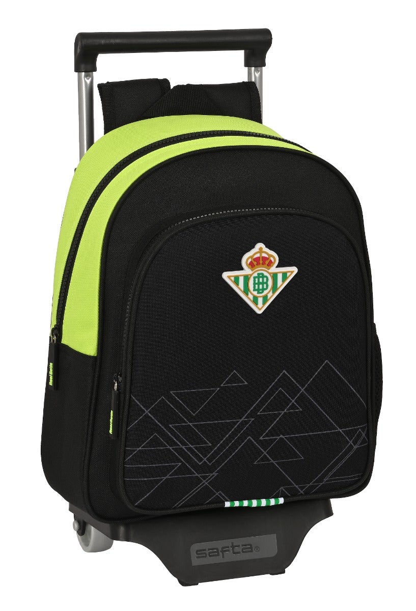 Mochila con Ruedas Infanitl Negra/Lima