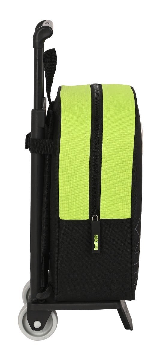 Mochila Guarderia con Ruedas Negra/Lima