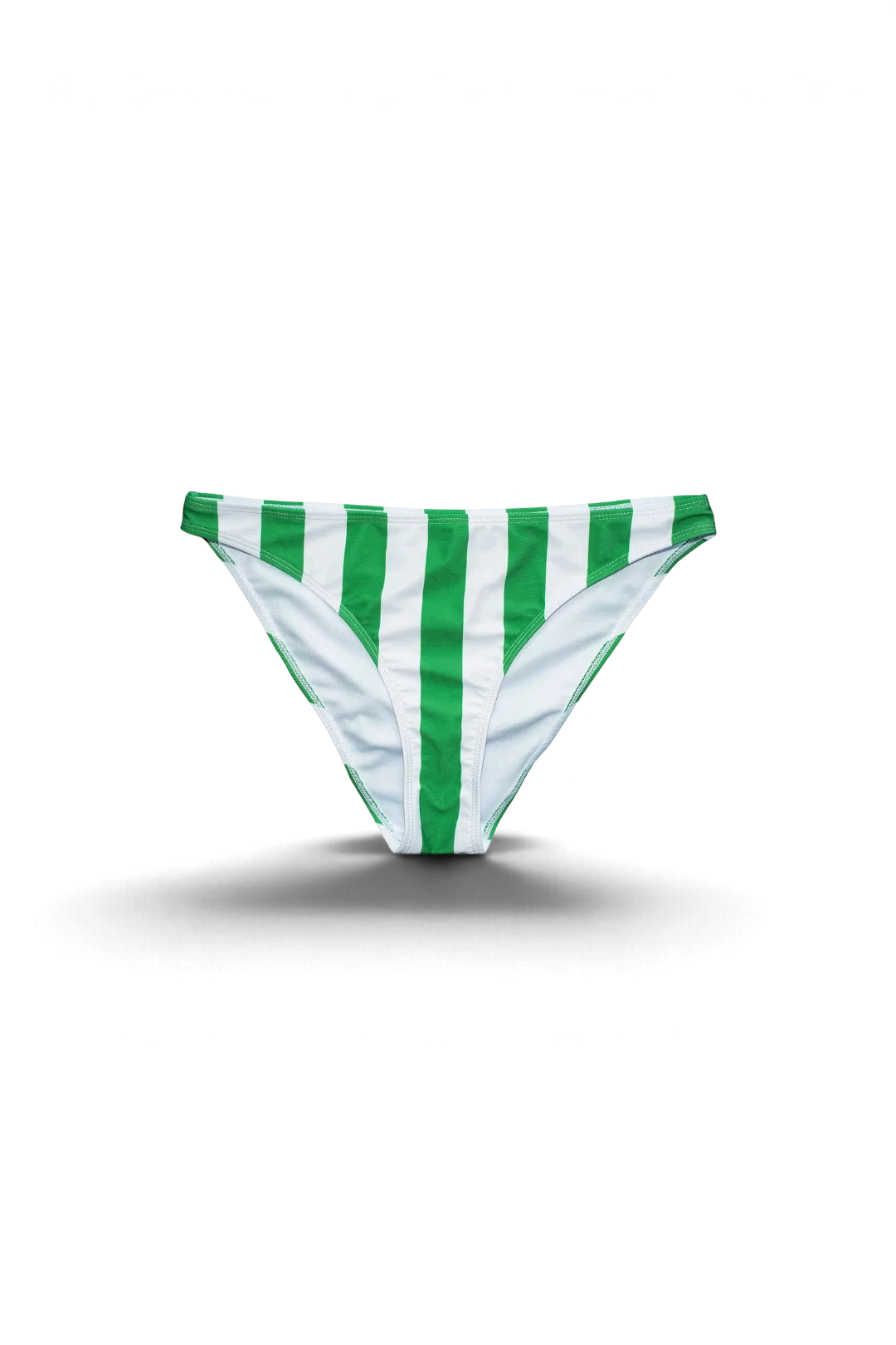 Bikini Verde y Blanco Mujer