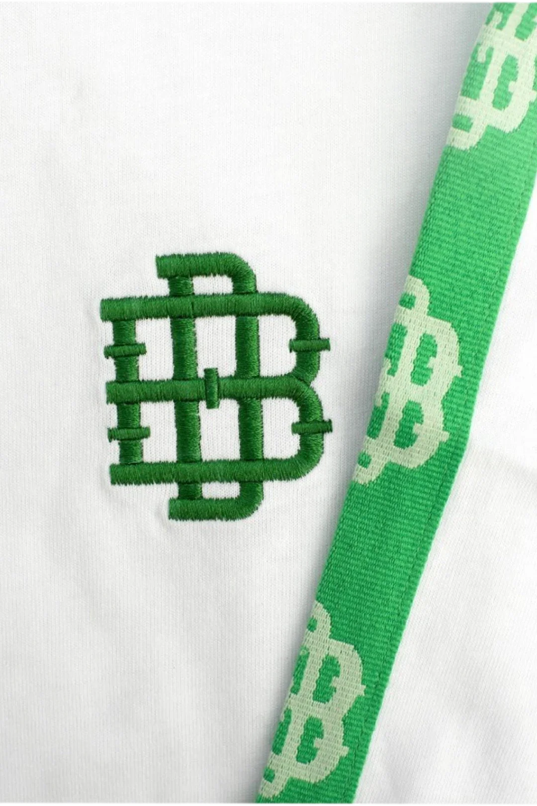 Camiseta Real Betis Hombre Blanca Doble B Verde