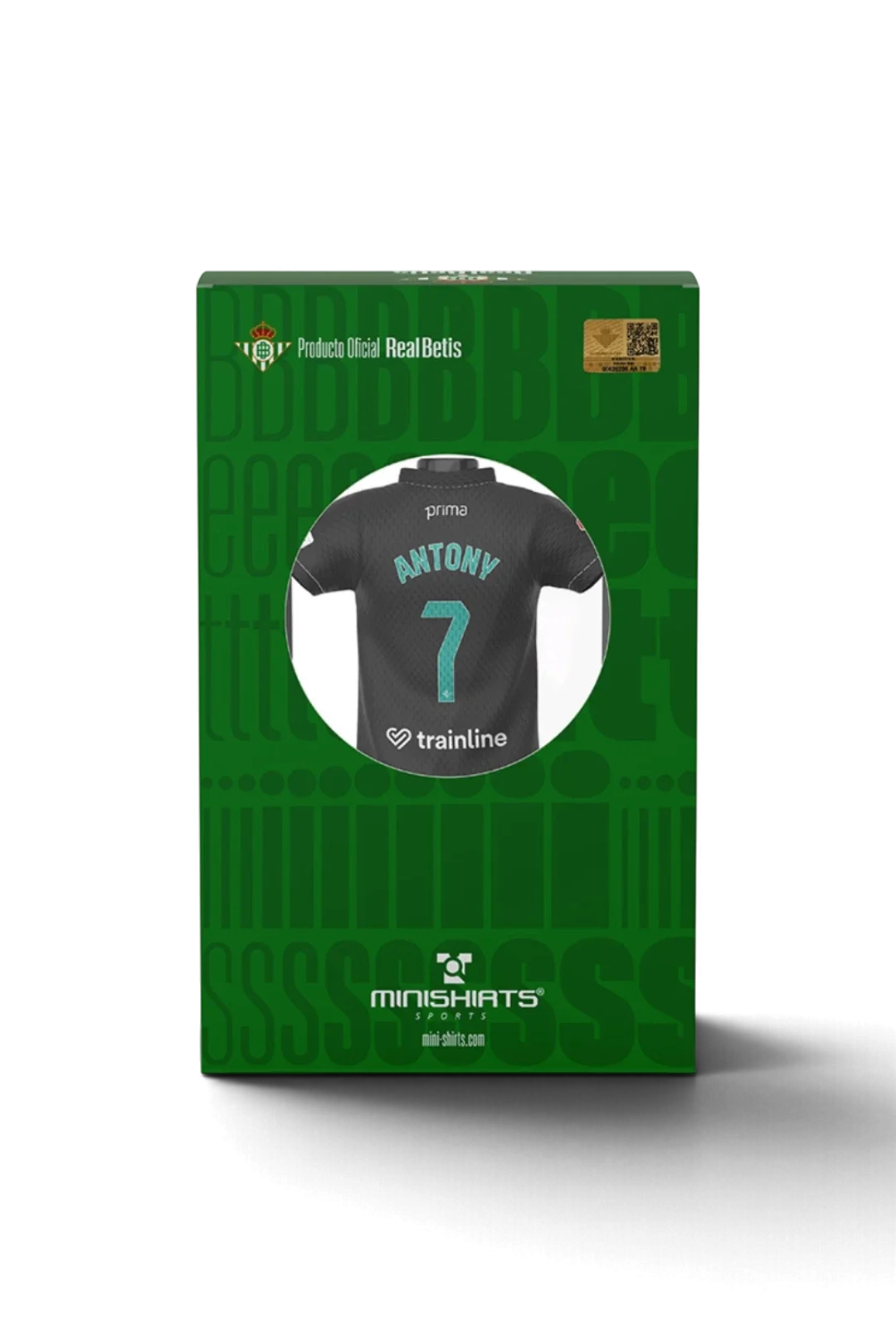 Minishirt Tercera Camiseta 25/26 Antony