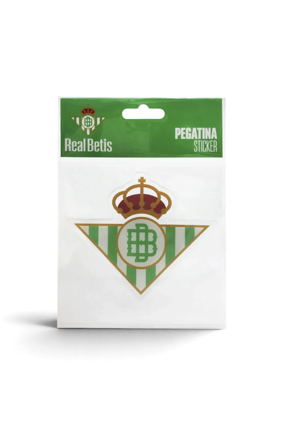 Sticker Escudo Real Betis Con Relieve 10x10cm