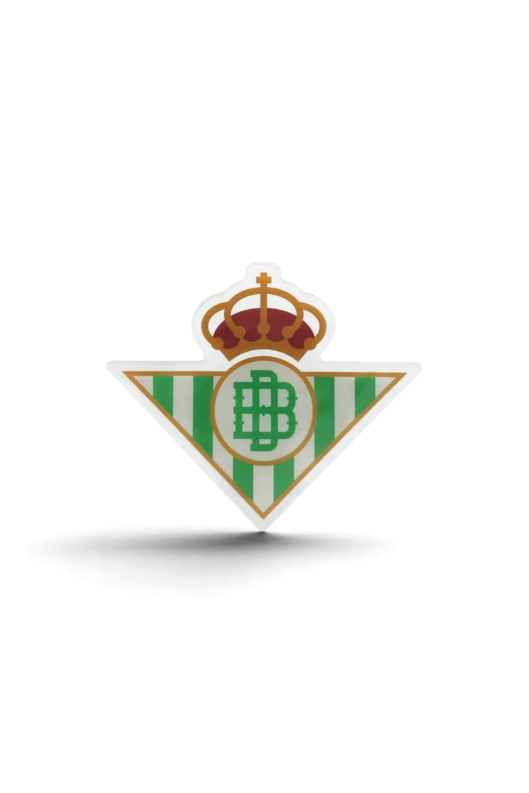 Sticker Escudo Real Betis Con Relieve 10x10cm