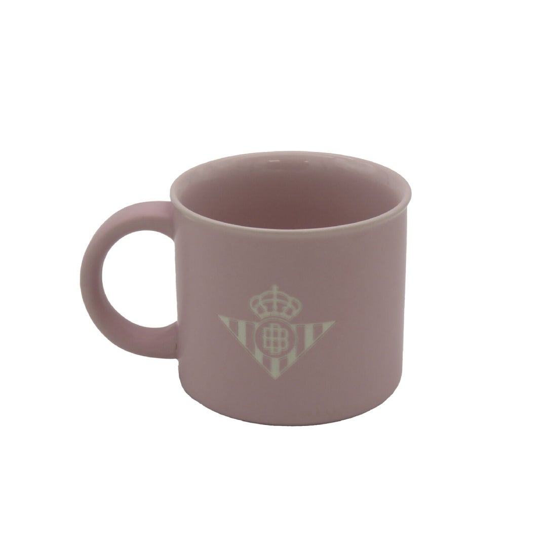 Taza Cerámica Rosa Real Betis