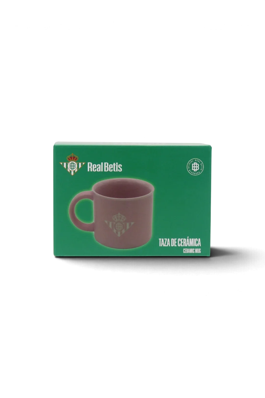 Taza Cerámica Rosa Real Betis