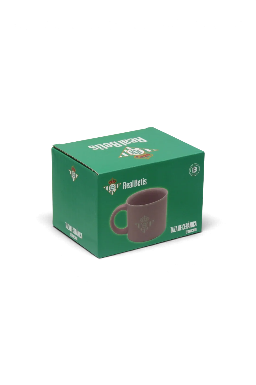 Taza Cerámica Rosa Real Betis