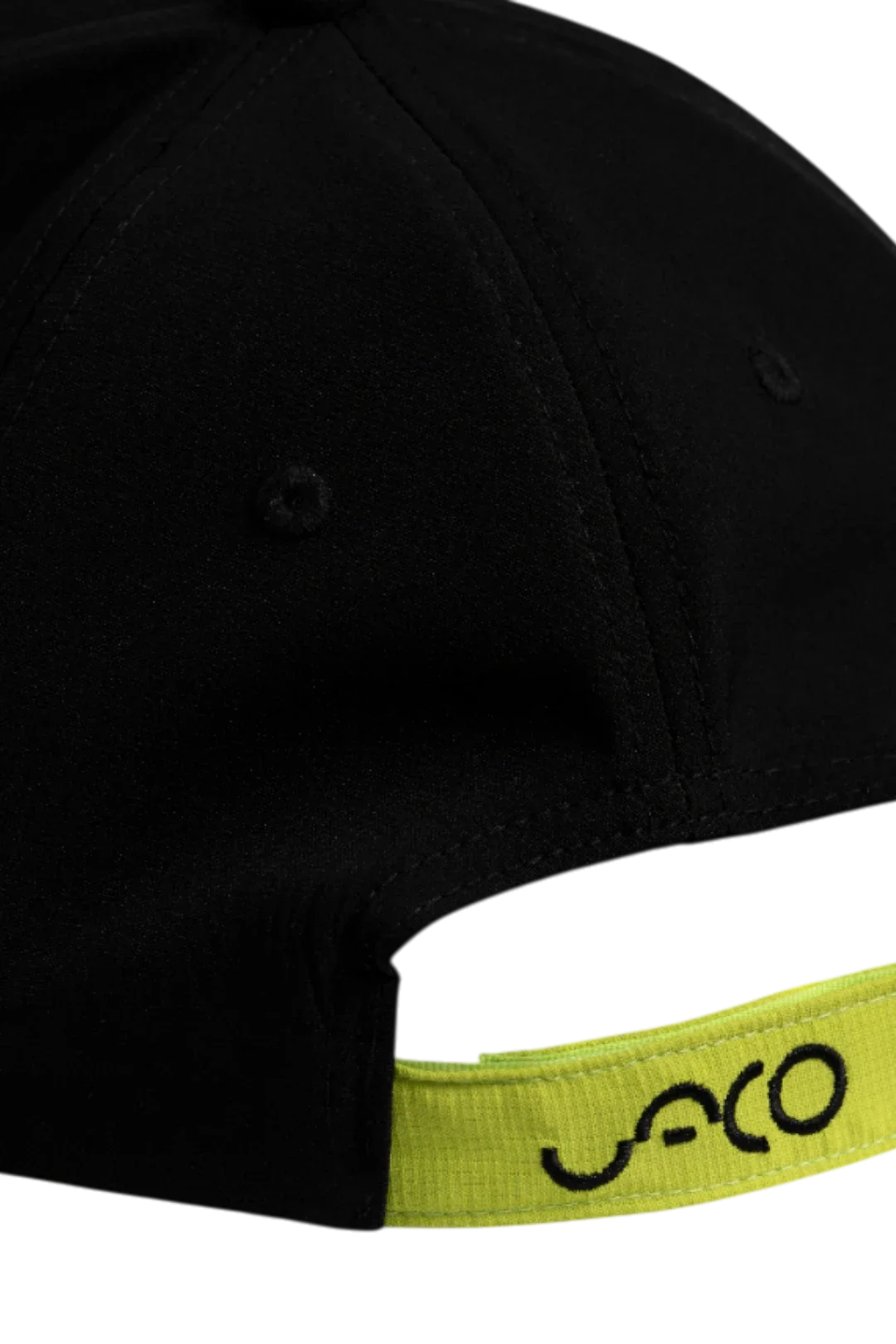 Gorra Uaco Negra/Lima