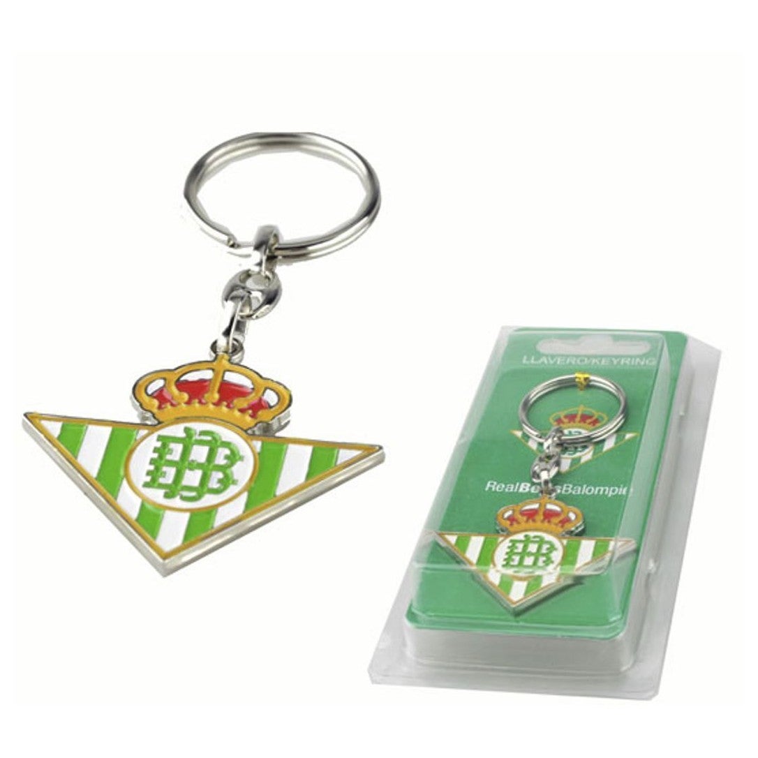 Llavero Real Betis Escudo Plateado