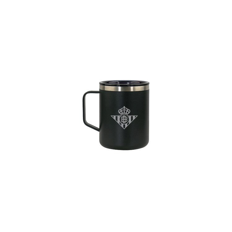 Taza Termo Escudo Real Betis Negro