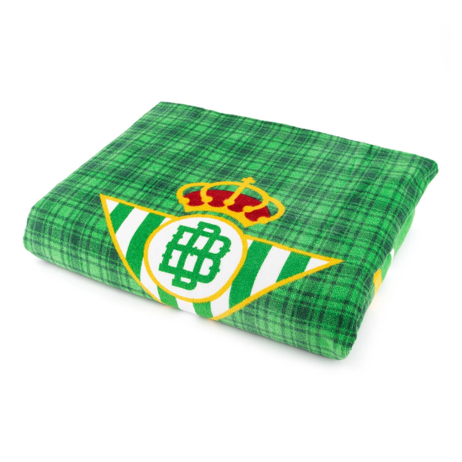 Toalla Real Betis Playa Cuadros Verde