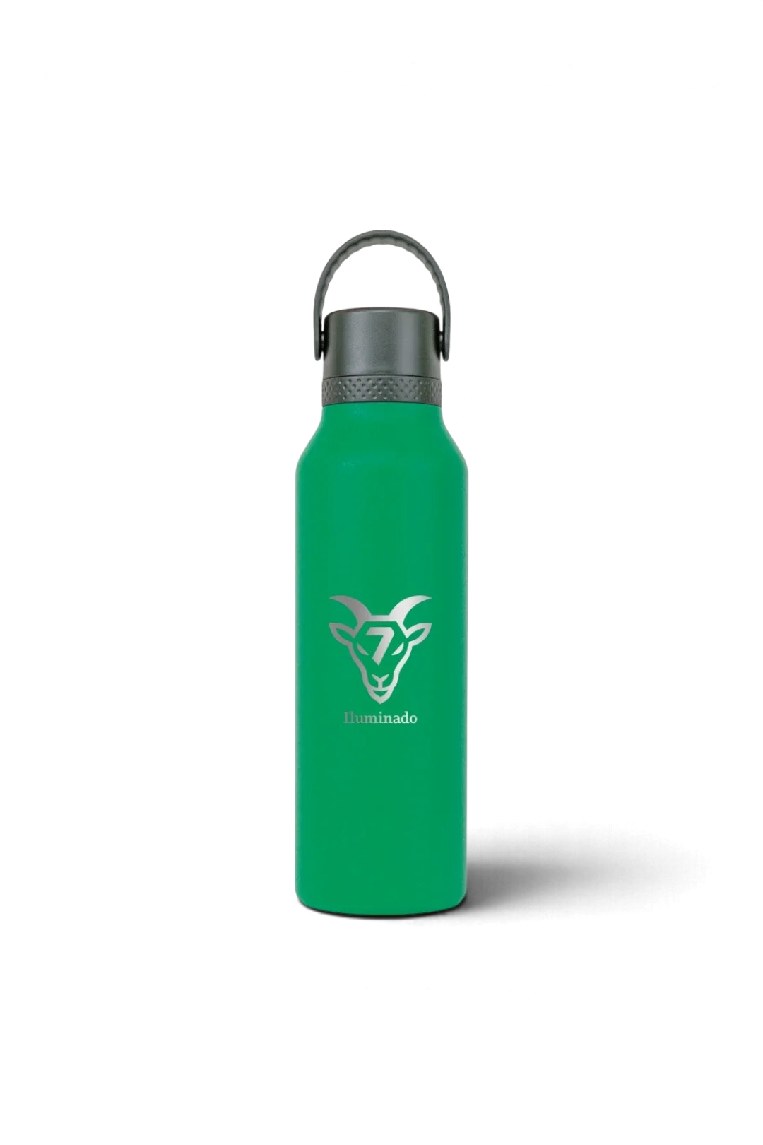 Botella Termo Iluminado Verde