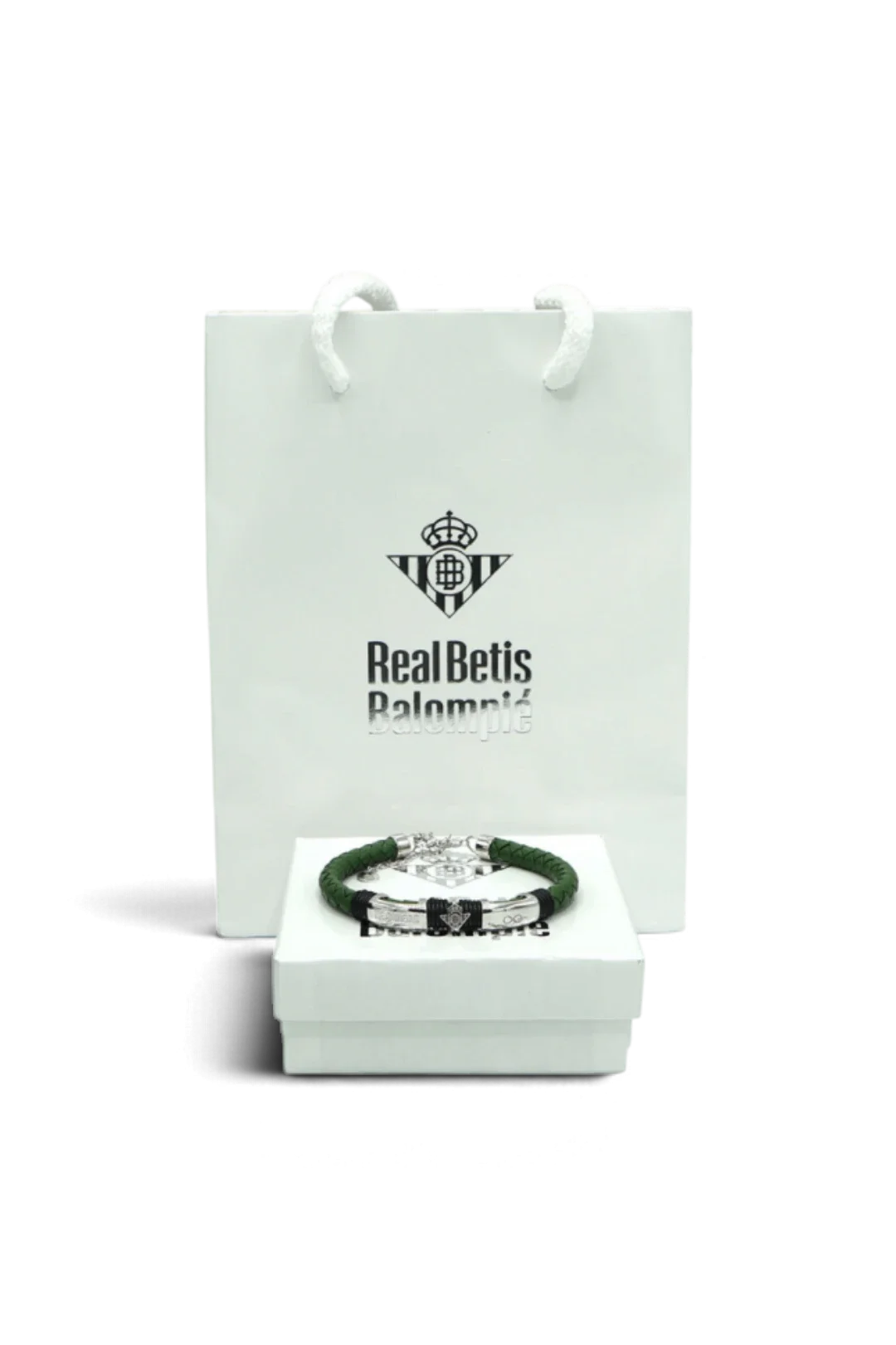 Pulsera Real Betis Cuero/Acero Te Quiero