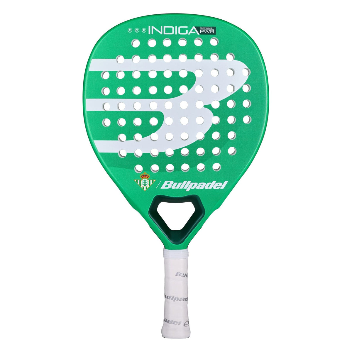 Pala de Pádel Bullpadel Real Betis Indiga Power 2025