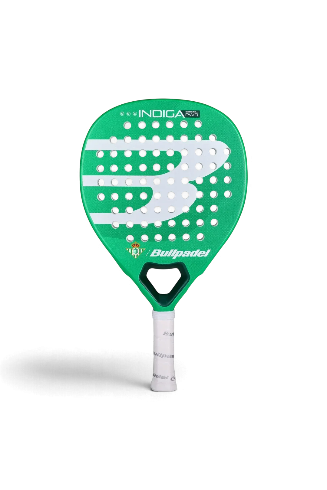 Pala de Pádel Bullpadel Real Betis Indiga Power 2025