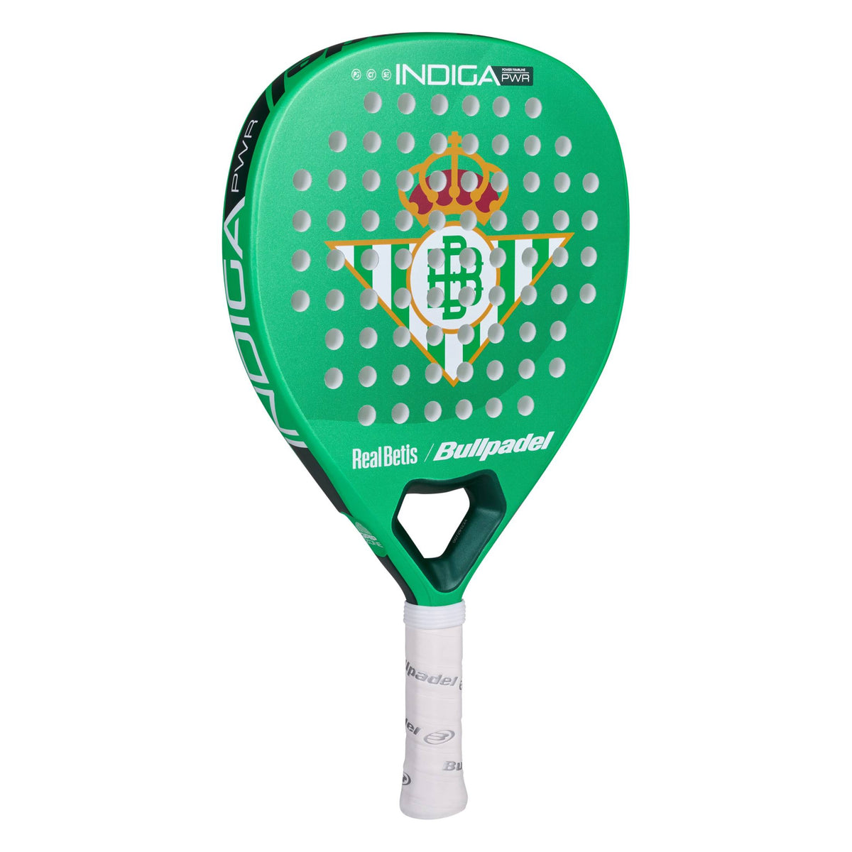 Pala de Pádel Bullpadel Real Betis Indiga Power 2025