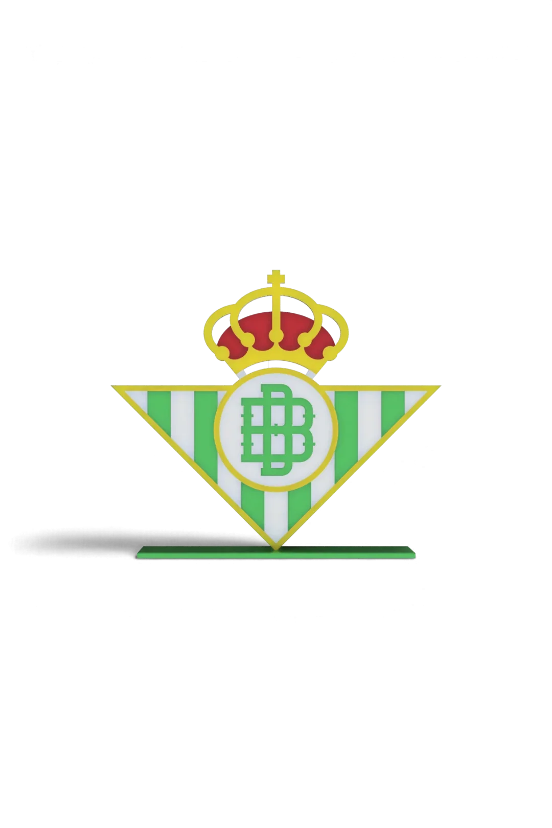 Escudo Real Betis 3D