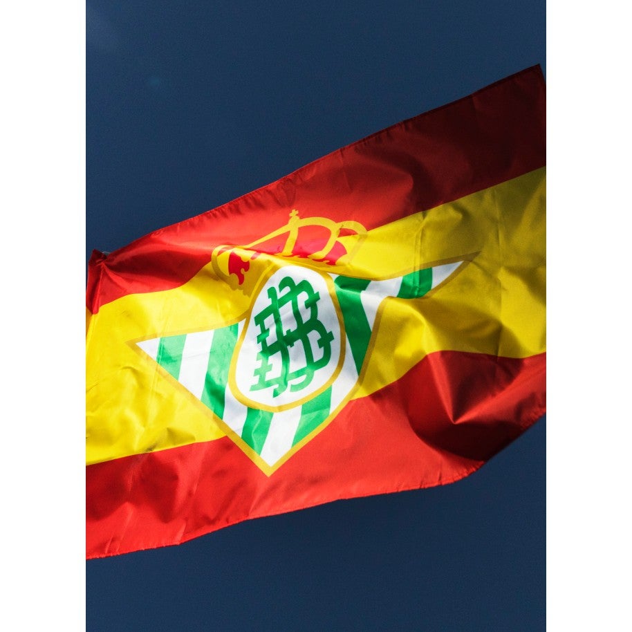 Bandera España Escudo Real Betis