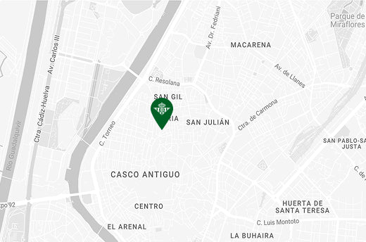 Tienda CC Aire Sur - mapa de ubicación