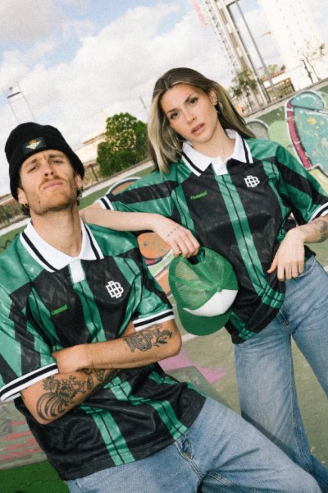 Camiseta Real Betis Oversize Negra/Verde