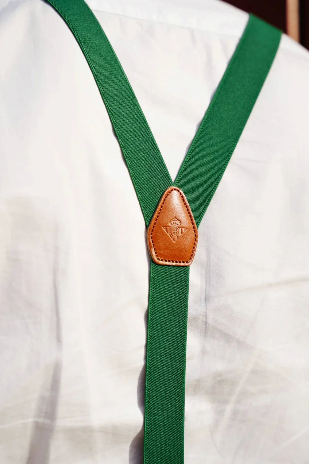 Tirantes Elástico Verde Adulto