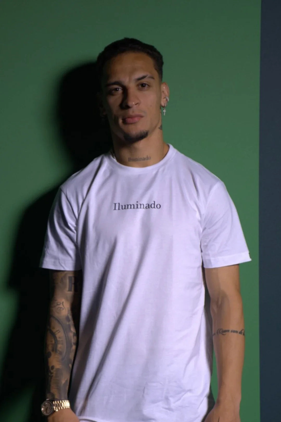Camiseta Iluminado 7 Hombre Blanca
