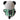 Peluche Panda 35 cm Verde