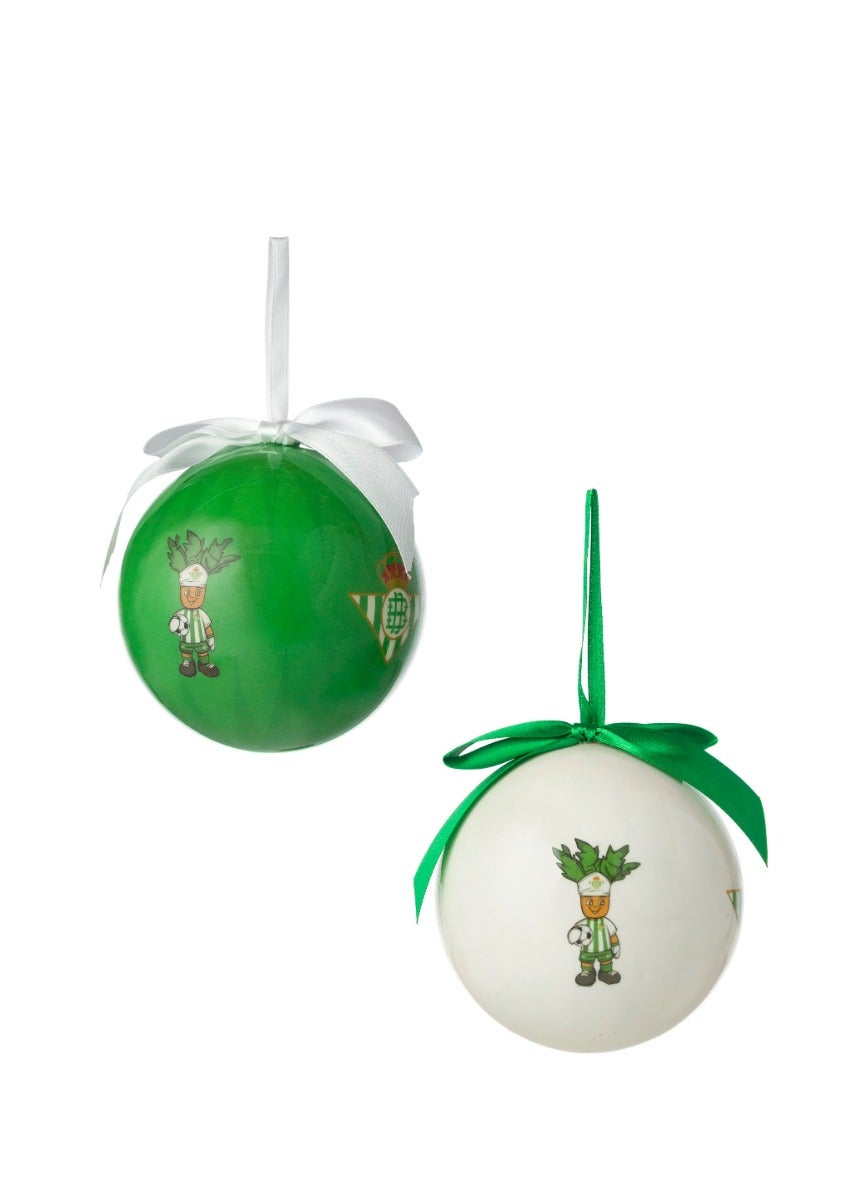 Pack 2 Bolas De Navidad