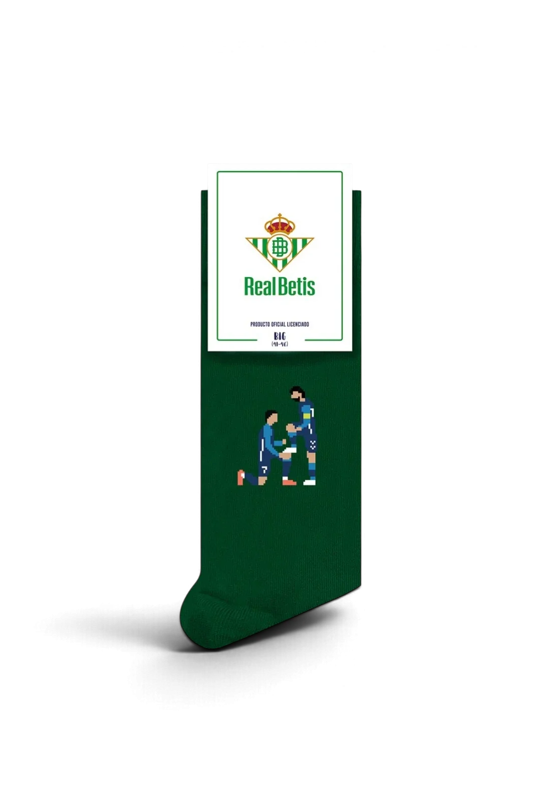 Calcetines Real Betis Pepe Pinreles Iluminados Cadete/Adulto