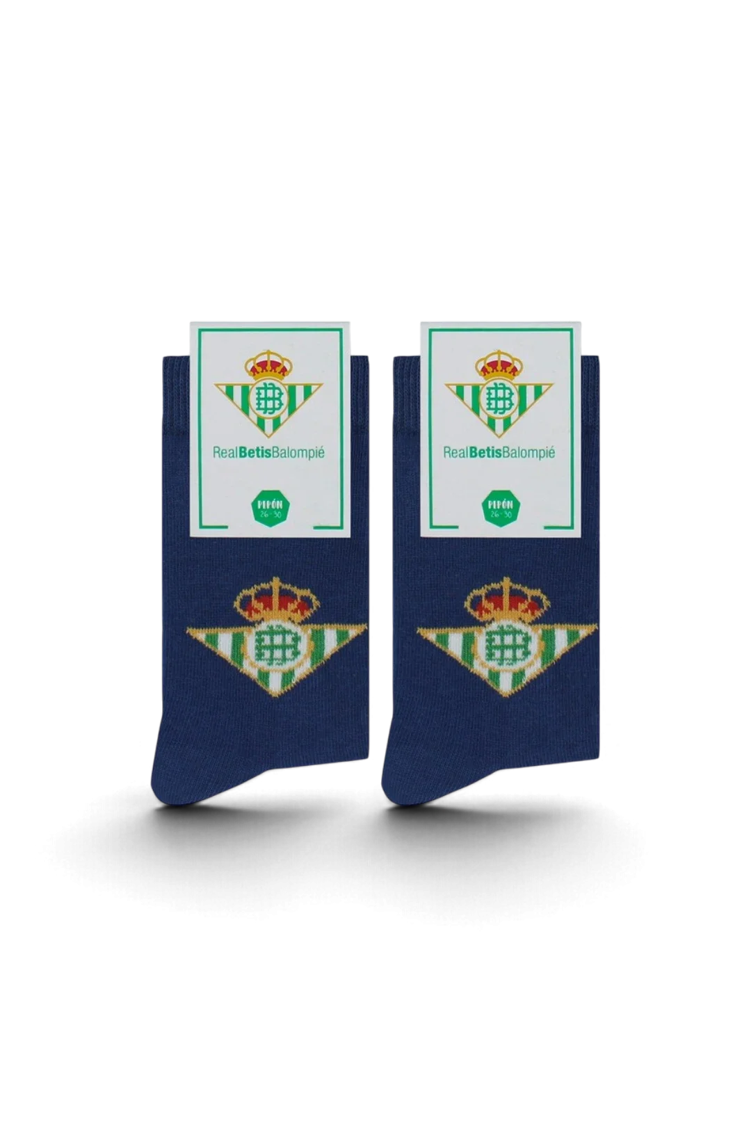 Calcetines Real Betis Pepe Pinreles Escudo Azul Infantil
