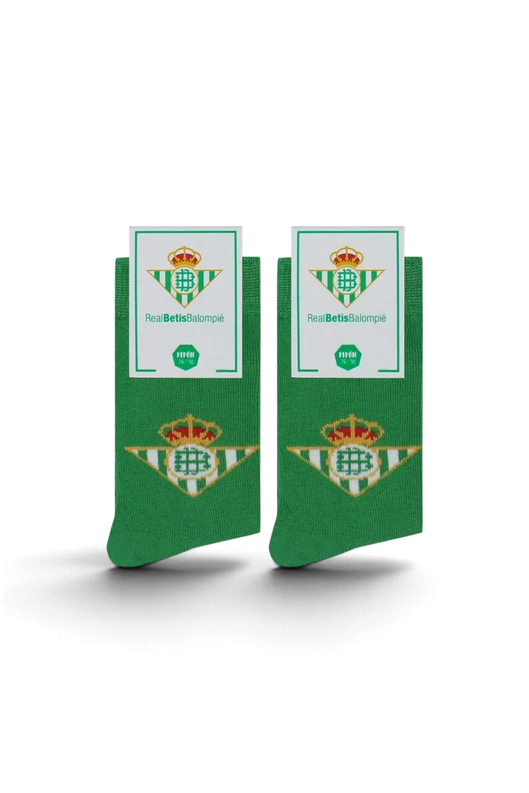Calcetines Real Betis Pepe Pinreles Escudo Verde Infantil