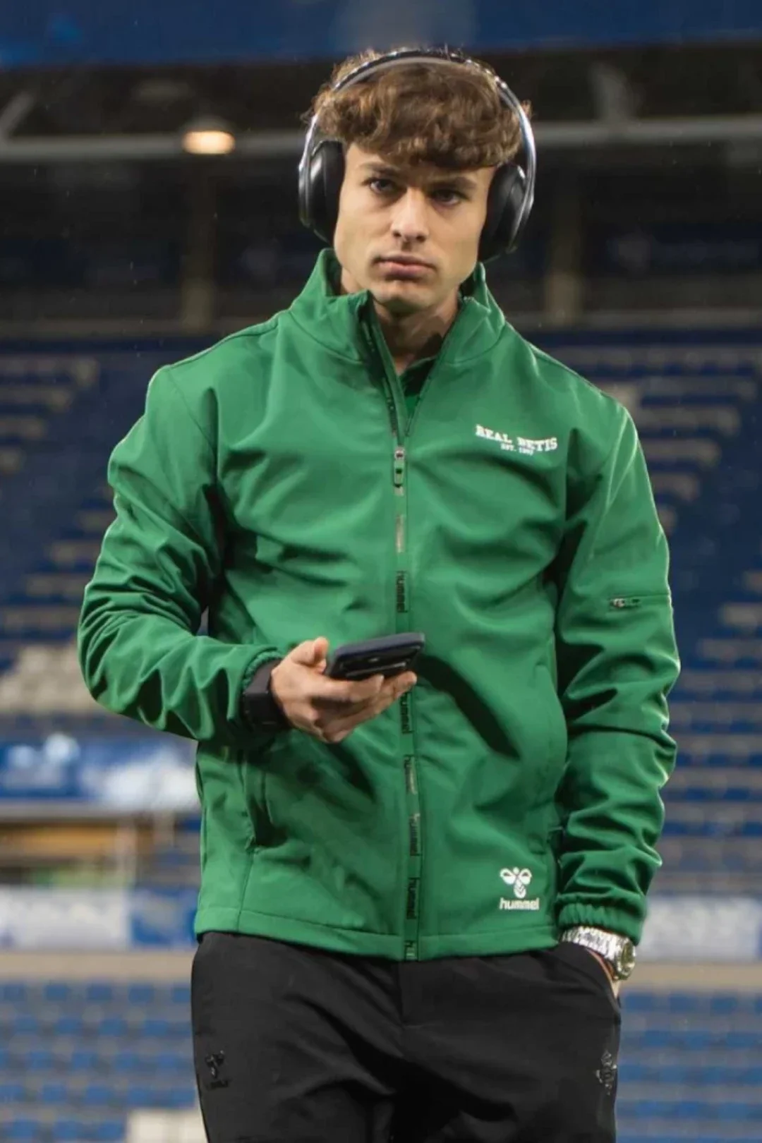 Chaqueta Cortavientos Real Betis Rugby Hombre Verde