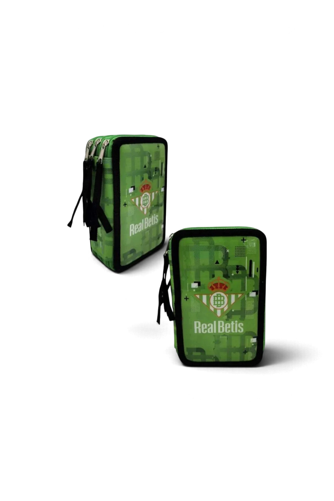 Estuche Para Material Escolar Verde