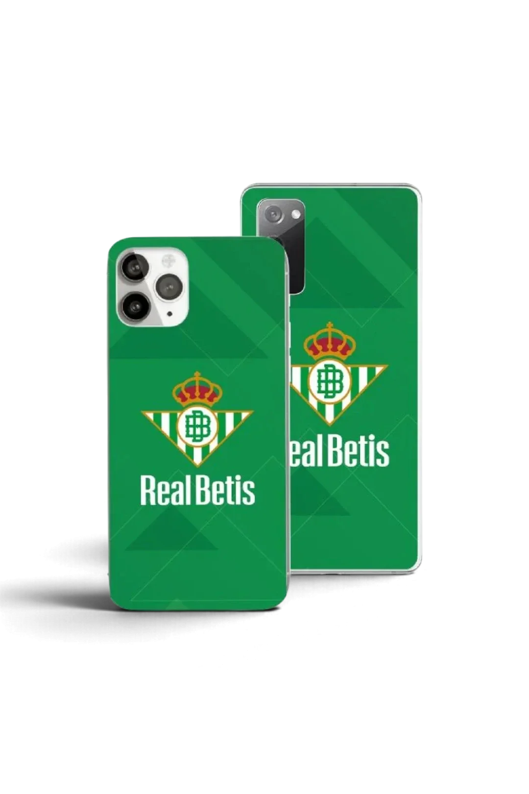 Funda De Silicona Con Logo Escudo Real Betis Fondo Verde