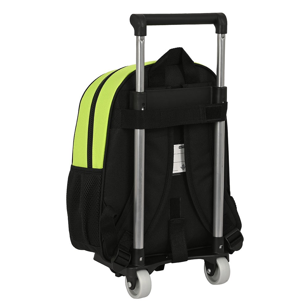 Mochila con Ruedas Infanitl Negra/Lima