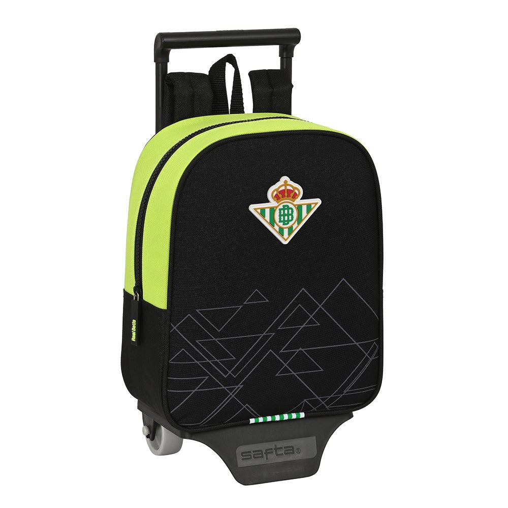 Mochila Guarderia con Ruedas Negra/Lima