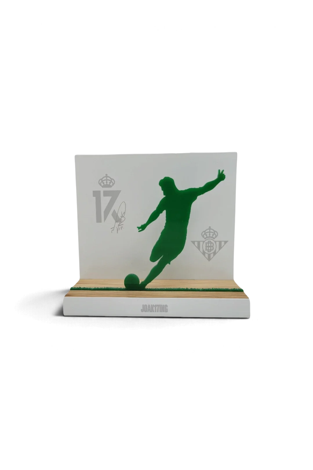Placa Homenaje Joaking Verde